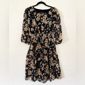 Floral mini dress